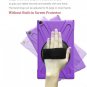Kindle Fire HD 10 Case 2017 with Strap, SIBEITU Three Layer Heavy Duty Purple