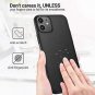 iPhone 11 Pro Max Case, 2019 6.5 inch, Ultra Thin + Slim Fit Shell Hard Black