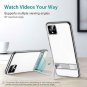 ESR Metal Kickstand Case Compatible with The Pixel 4, [Vertical and White