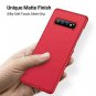 Case for Galaxy S10 Ultra Thin Hard Plastic Full Protection Slim Fit Velvet Red