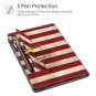 Folio Case for Samsung Galaxy Tab S6 10.5" Stand Auto Slip PU Leather US Flag