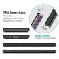 OCASE Samsung Galaxy S9 Plus Case, Wallet Case [TPU Shockproof Blue