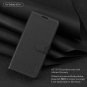 Leather Wallet Case for Galaxy S10 Plus Flip Slim Card Slot Exquisite Black