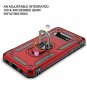 Case for Galaxy S10 Plus Magnetic Ring Holder Stand Kickstand Anti-Scratch Armor