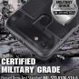 Google Pixel 3 XL Wallet Case Military Flip Leather Cover Card Holder Kickstand