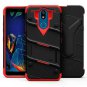 LG K40 Case with Screen Protector Military Rugged Belt Clip Holster Kickstand