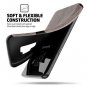 B BELK Galaxy S9 Plus Case, [Slim to Beat] Soft Wood Walnut(Galaxy Plus)