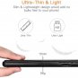 Genuine Leather Case for S10 Plus Flip Cover Slim Side Lightweight Premium Black