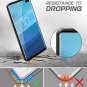 Wallet Case for Galaxy S10 Plus Detachable Flip Case Drop Absorption Strap Black