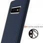 Case for Galaxy S10 Plus Resilient Shock Absorption Slim Cover Flexible TPU Blue