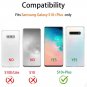 Case for Galaxy S10 Plus Shock Absorption Lite Solid Anti-Slip Cover TPU Black
