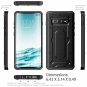 Case for Galaxy S10 Plus Shock Absorption Lite Solid Anti-Slip Cover TPU Black