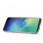 Case for Galaxy S10 Plus Glitter Crystal Heart Floral Slim Bling Clear Rose Gold