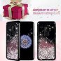 Galaxy S9 Plus Glitter Case Bling Luxury Fashion Flowing Liquid Floating Girly