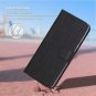 Nokia 4.2 Wallet Case Flip Folio Stand Cover Card Holster Canvas TPU Black