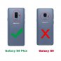 Samsung Galaxy S9 Plus Case Clear Silicone with 2 Pack Screen Protector