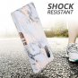 Case for Galaxy Note 10 Shockproof Rugged Full-Body Rose Gold Marble Shockproof