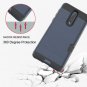 Compatible for Nokia 8 Case, LDStars[Brushed Texture] PC & TPU Navy Blue