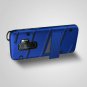 Samsung Galaxy S9 Plus Case Military Grade Drop Dual Layer Heavy Duty Blue