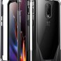 OnePlus 6T Case Clear Hybrid Bumper Rugged Full-Body Built-in-Screen Protector