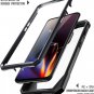 OnePlus 6T Case Clear Hybrid Bumper Rugged Full-Body Built-in-Screen Protector