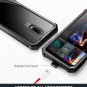 OnePlus 6T Case Clear Hybrid Bumper Rugged Full-Body Built-in-Screen Protector