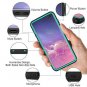 Case for Galaxy S10 Plus Premium Waterproof Shockproof Full Body Protective Blue