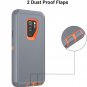 WESADN Case for Galaxy S9 Plus Protective Heavy Duty Cover Light Gray