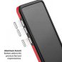 Slim Dual-Layer Case for Samsung Galaxy S9 Plus Rugged Red