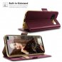 Premium Leather Wallet Case for Galaxy S10 Plus Card Slot Kickstand Flip Cover