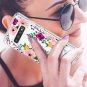 Galaxy S10 Plus Case Clear Floral Heavy Duty Shockproof Slim Girl Women Hard PC