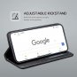 SLEO Case for Google Pixel 3a XL Case Luxury Retro Wallet Premium Leather Flip