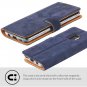 Samsung Galaxy S9 Plus Wallet Case Genuine Leather Viewing Stand Flip Cover