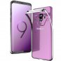 Samsung Galaxy S9 Plus Case Clear Soft TPU Silver Slim Soft Protective Cover