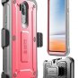 Full-Body Rugged Holster Case for LG G7 G7 ThinQ Built-in Screen Protector