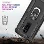 Samsung Galaxy S9 Plus Case Magnetic Car with Screen Protector 2 Pack Black