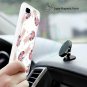 for iPhone 8/7 Plus Wallet Case Cute Design Wrist Strap Magnetic Closure White