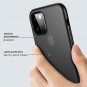WATACHE iPhone 11 Pro Max Case, Hybrid Clear 11 Max,Matte Black