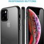 WATACHE iPhone 11 Pro Max Case, Hybrid Clear 11 Max,Matte Black