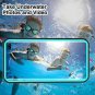 Case for Galaxy S10 Plus Waterproof Underwater Cover Shockproof Stand Aqua Blue