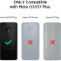 Spigen Rugged Armor Designed for Moto G7 Case/Designed Matte Black