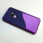 Wave Compatible with Galaxy S9 Plus Case Dual Layer Heavy Duty Metallic Purple