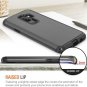 Case for Galaxy S9 Plus Impact Gel Cushion and Reinforced Hard Bumper Frame