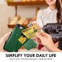 iPhone 7/8 Plus Wallet Case Shockproof Leather Handbag Card Holder Dark Green