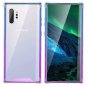 Samsung Galaxy Note 10 Plus Case Clear Non Slip Durable Bumper TPU Blue Purple