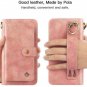 Wallet Case for iPhone 11 Pro Max Leather Multi-Function Zipper Detachable Cover