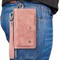 Wallet Case for iPhone 11 Pro Max Leather Multi-Function Zipper Detachable Cover