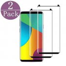 Glass Screen Protector for Samsung Galaxy S9 Plus,[2 Pack] 3D Curved Dot Matrix
