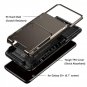 Case for Galaxy S9 Plus Wallet Card Holder Bumper Rugged Rubber Armor Hard Shell
