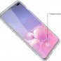 Case for Galaxy S10 Plus Rugged Cover Built-in Screen Protector Rose Gold Marble